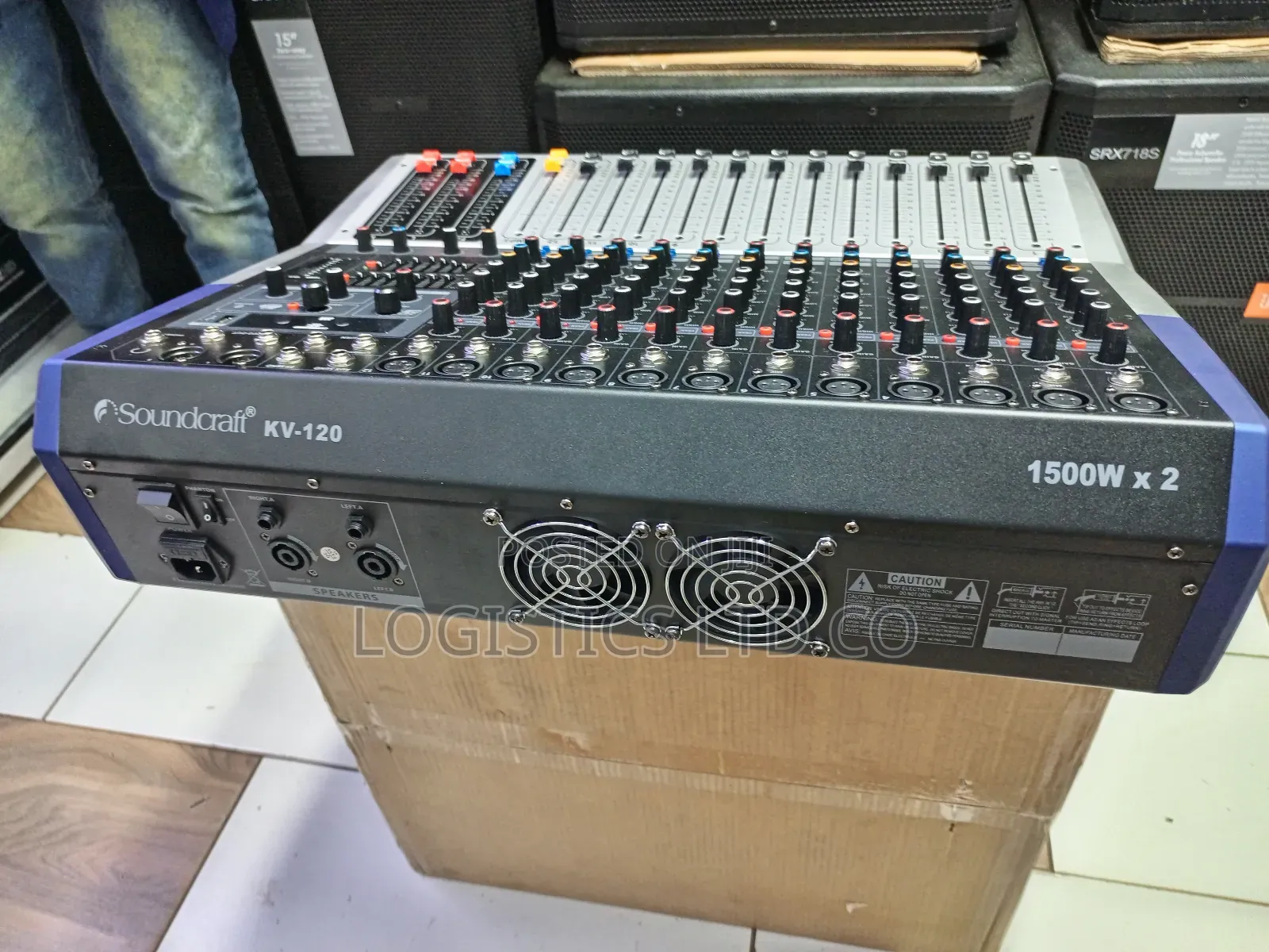 Soundcraft Kv120 Pro Mixer 12channel Powered Mixer