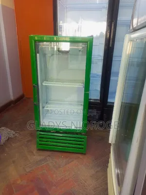 Green in Colour Smaller Size Display Fridge