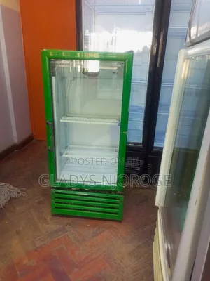 Green in Colour Smaller Size Display Fridge