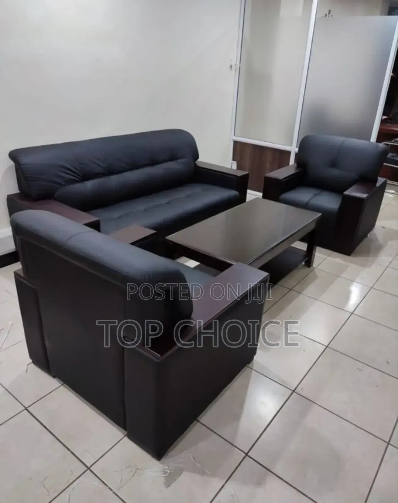 Office Leather Sofa
