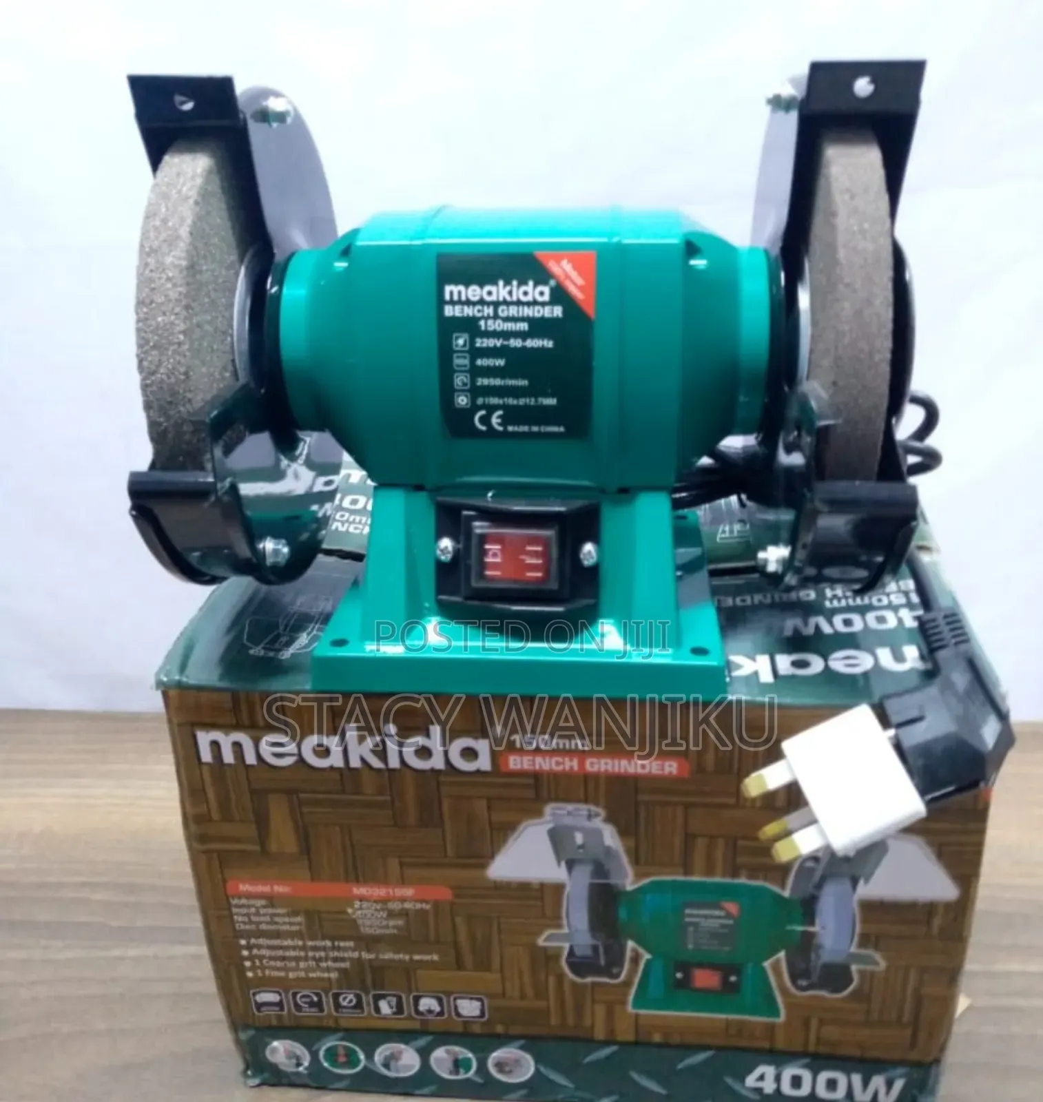 Meakida Bench Grinder Machine/ 150mm Bench Grinder Machine