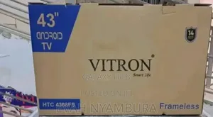 Vitron 43 Smart Tv Android Frameless With Bt