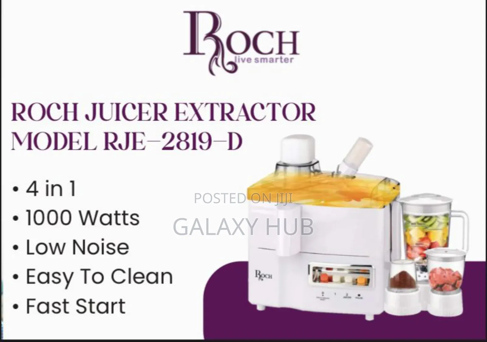 4 In 1 Roch Juice Extractor