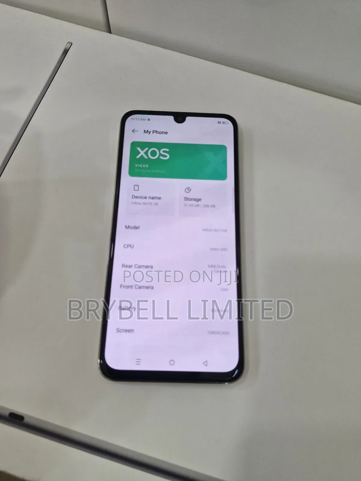 Infinix Note 30 256 GB Gold