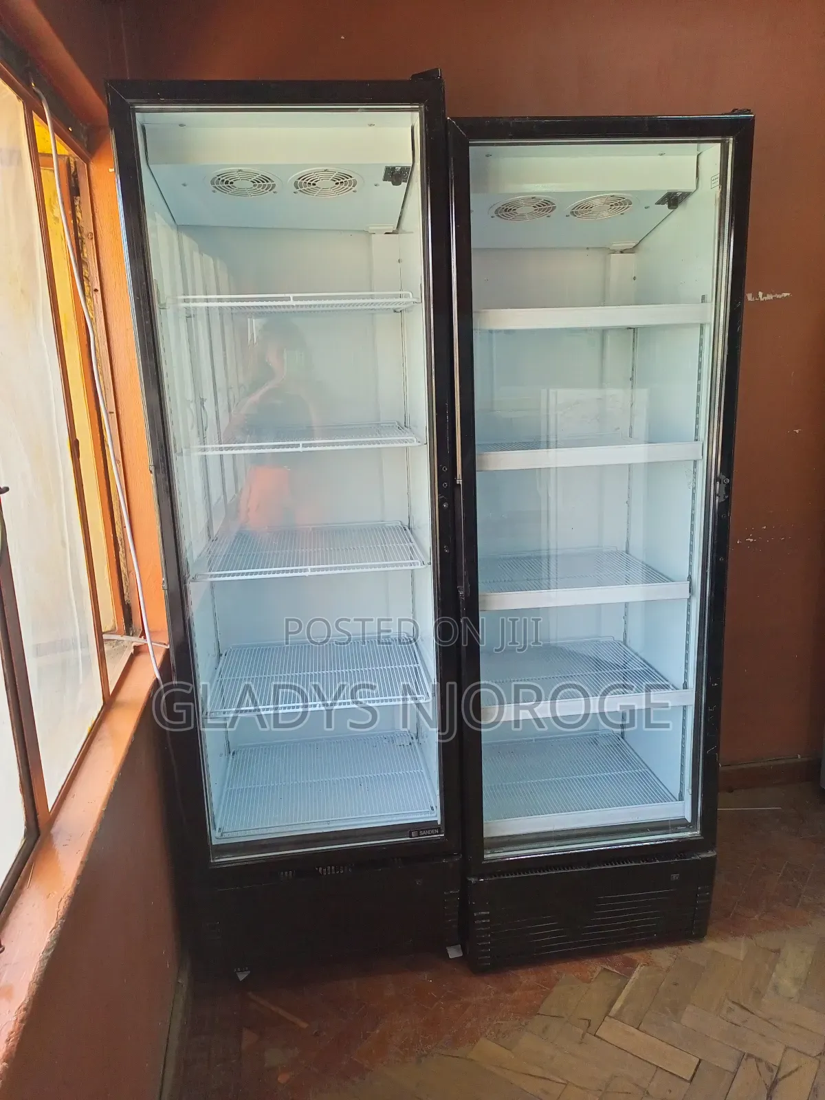 Side by Side Display Fridge