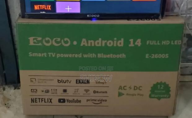 26 Inches Ac/Dc Ecco Smart Android Digital Tv:: - thumbnail 2
