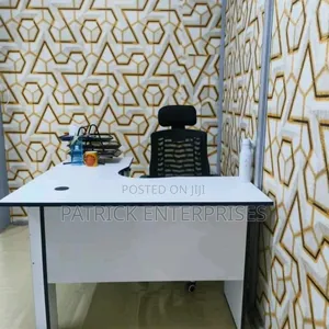 Modern Office/Home Study Lshaped Desk Plus Headrest Chair