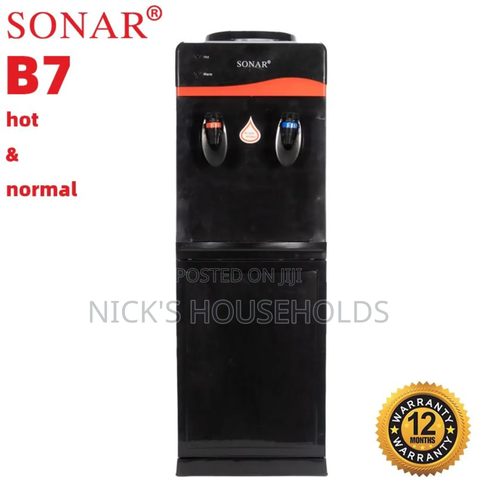 Sonar B7 Hot and Warm Water Dispenser
