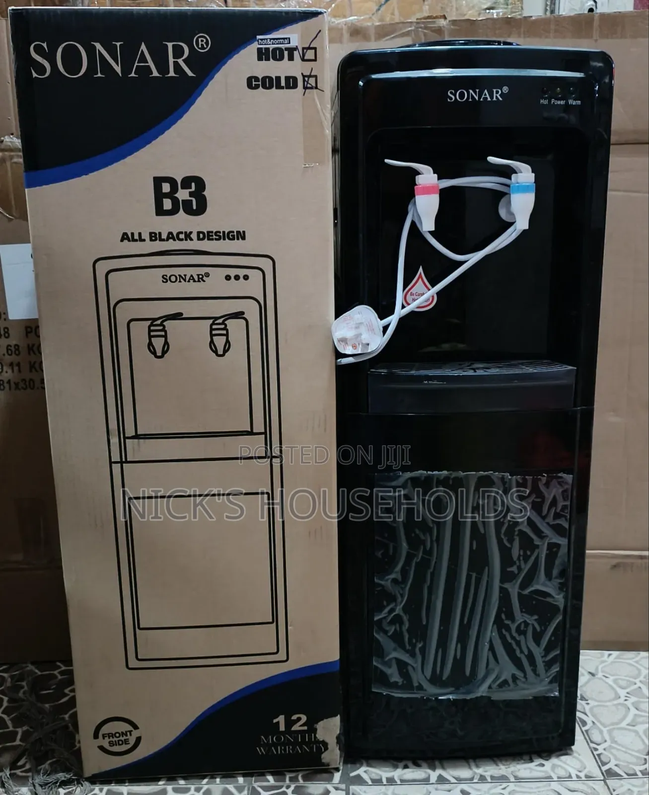 Sonar Hot and Warm Water Dispenser
