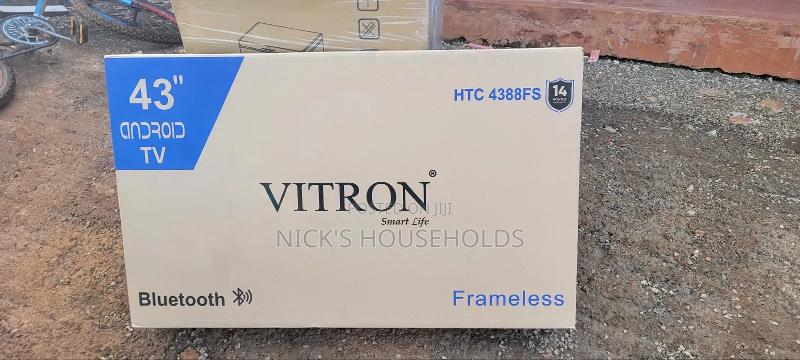 Vitron Smart Android 43 Inches With Bluetooth