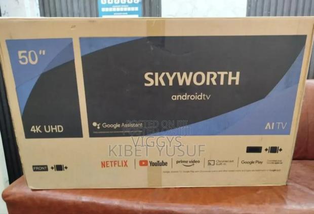 Skyworth 50 Inches. Smart Android Frameless Tv - main view