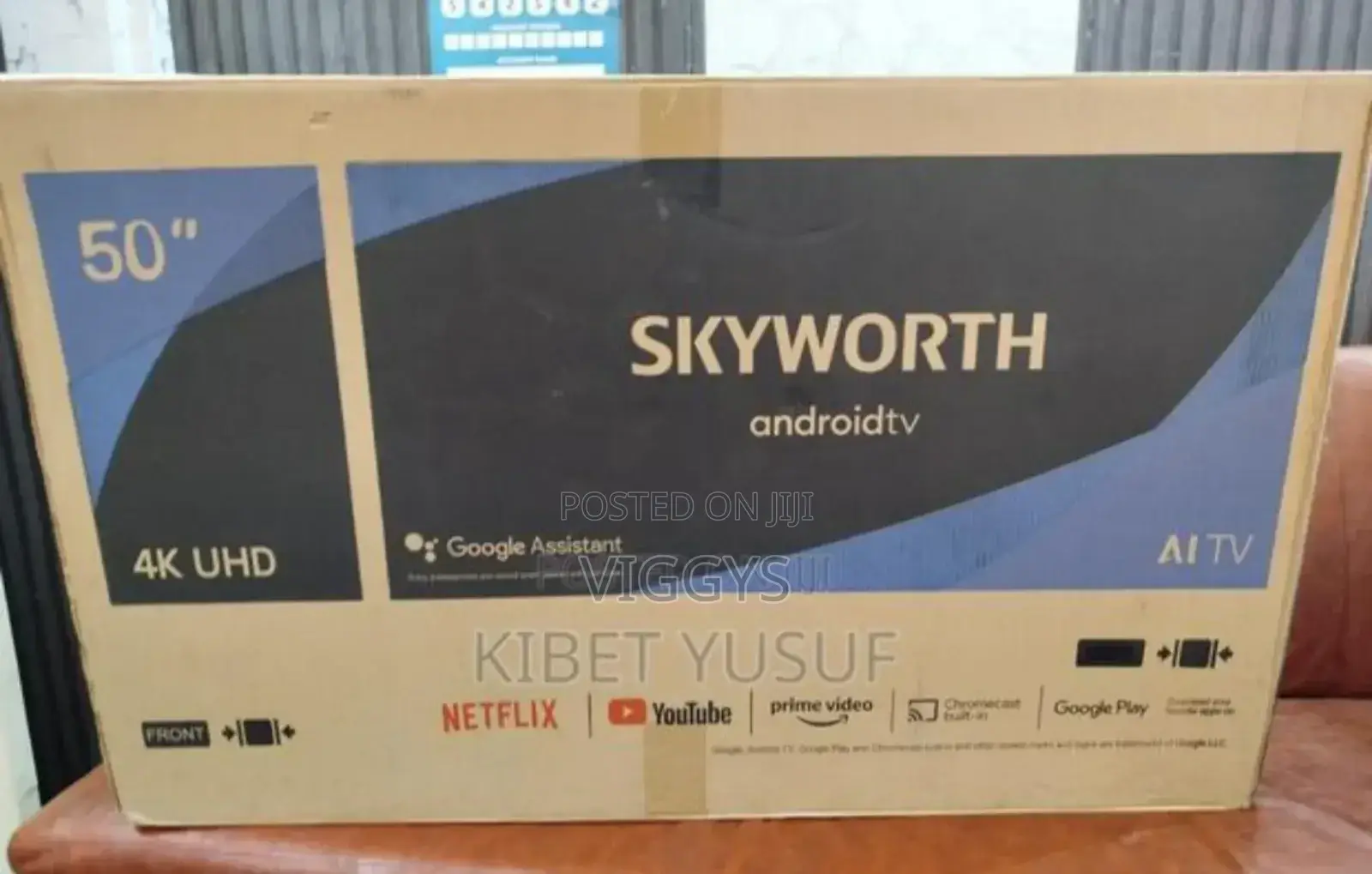 Skyworth 50 Inches. Smart Android Frameless Tv