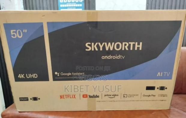 Skyworth 50 Inches. Smart Android Frameless Tv - thumbnail 3