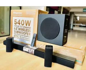 Hisense Hs5100 Soundbar 5.1 Channel Soundbar 540w Subwoofer