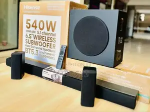 Hisense 540w Wireless Soundbar.