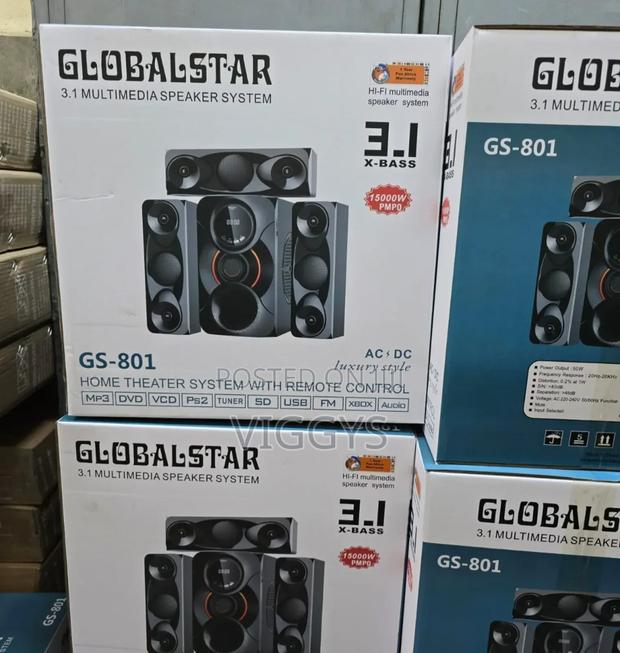 Globalstar Home Theater System With Remote Control Woofer - main view
