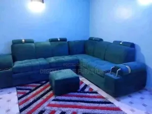 L Shaped Sofa Set With Fibre