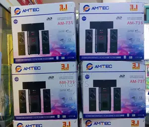 *Amtec Woofer 3.1 731 Sound System.