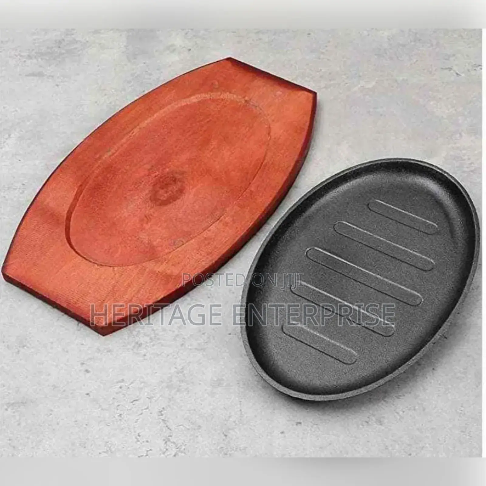 *Sizzling Plate Meat Plate Size 25*16cm*