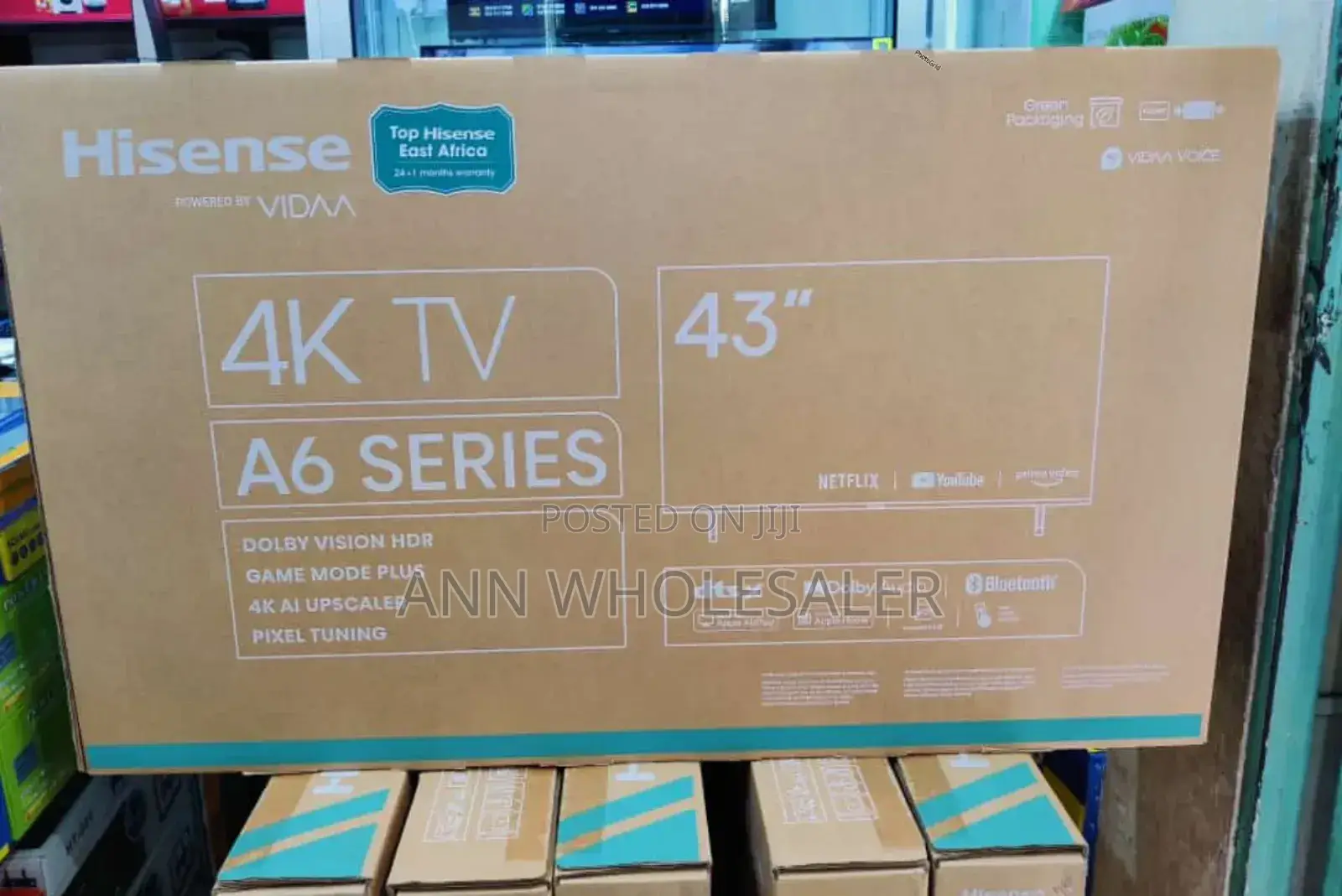 TCL 43 Inch 4 K A6 Series Television