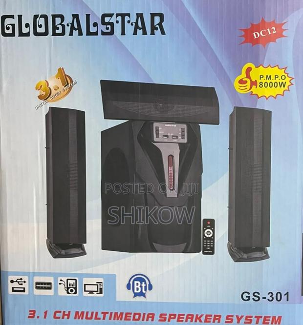*Gs 301 Multimedia Speaker System 3.1