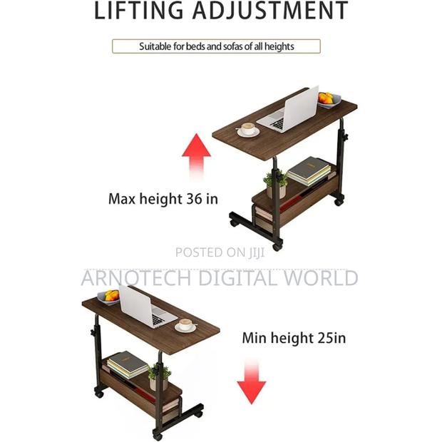 Height Adjustable Movable Work Station - thumbnail 2