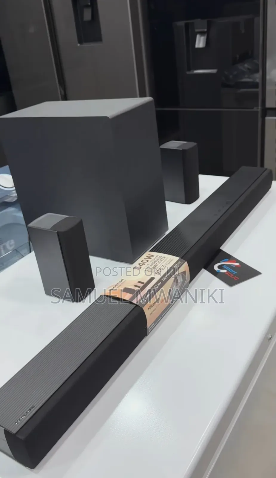 Hisense Hs5100 5.1ch Soundbar
540 Watts DTS Bluetooth