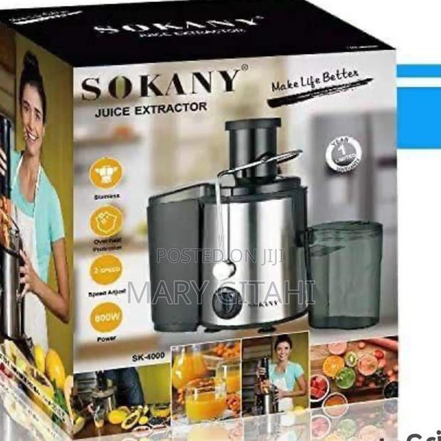 Sokany Juicer
Juice Extractor 800watts at 