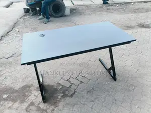 Gray Top Metallic Table