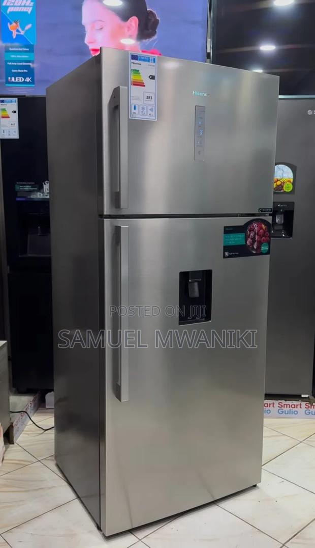 Hisense 510 Liters Top Mount Fridge With Water Dispenser