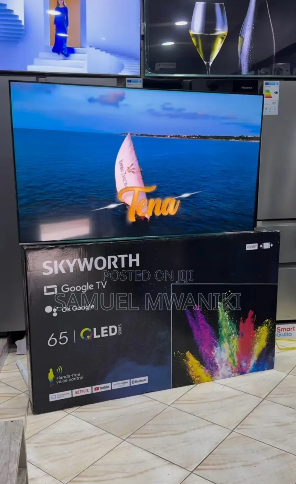Skyworth 65′′ Qled Google Tv Uhd Hdr10+ Dolby Vision