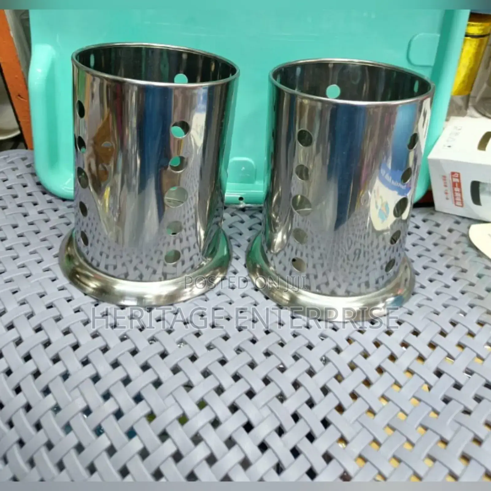 Stainless Steel Spoons Holder