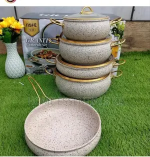 * 9pcs Granite Coating Kitchen Cookware Set*