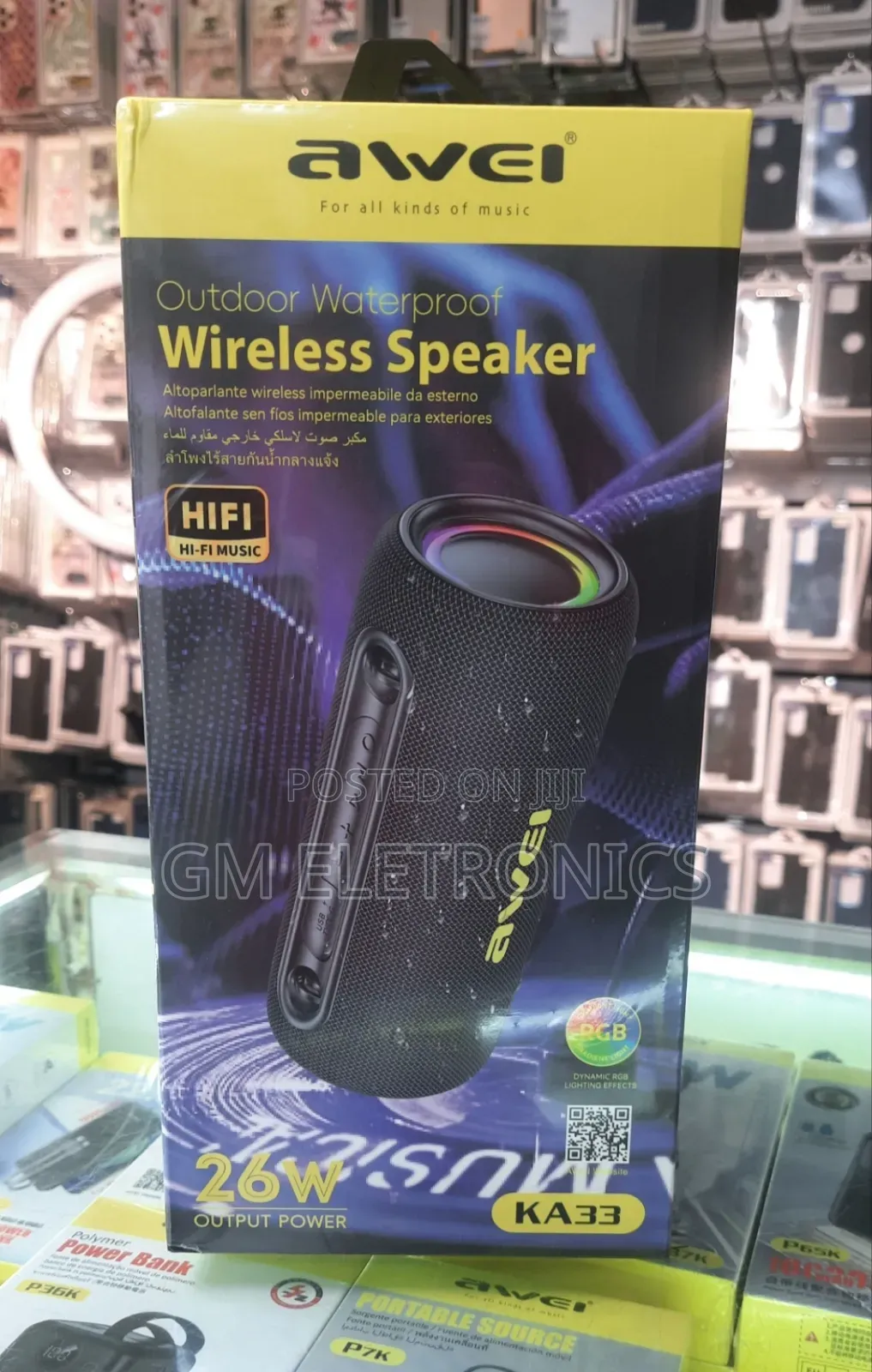 Original Portable Bluetooth Speaker (Ka-33)