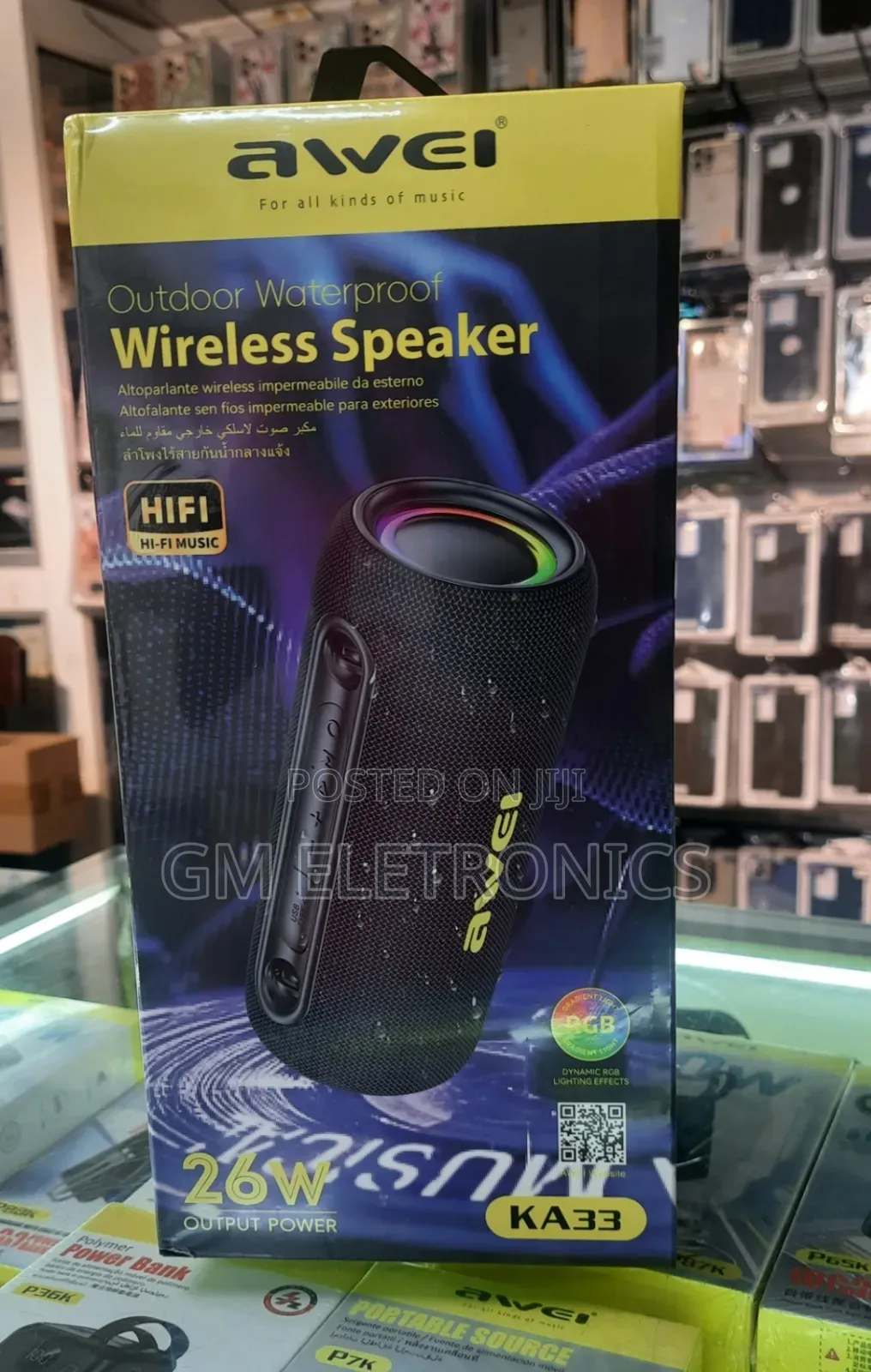 Original Portable Bluetooth Speaker (Ka-33)