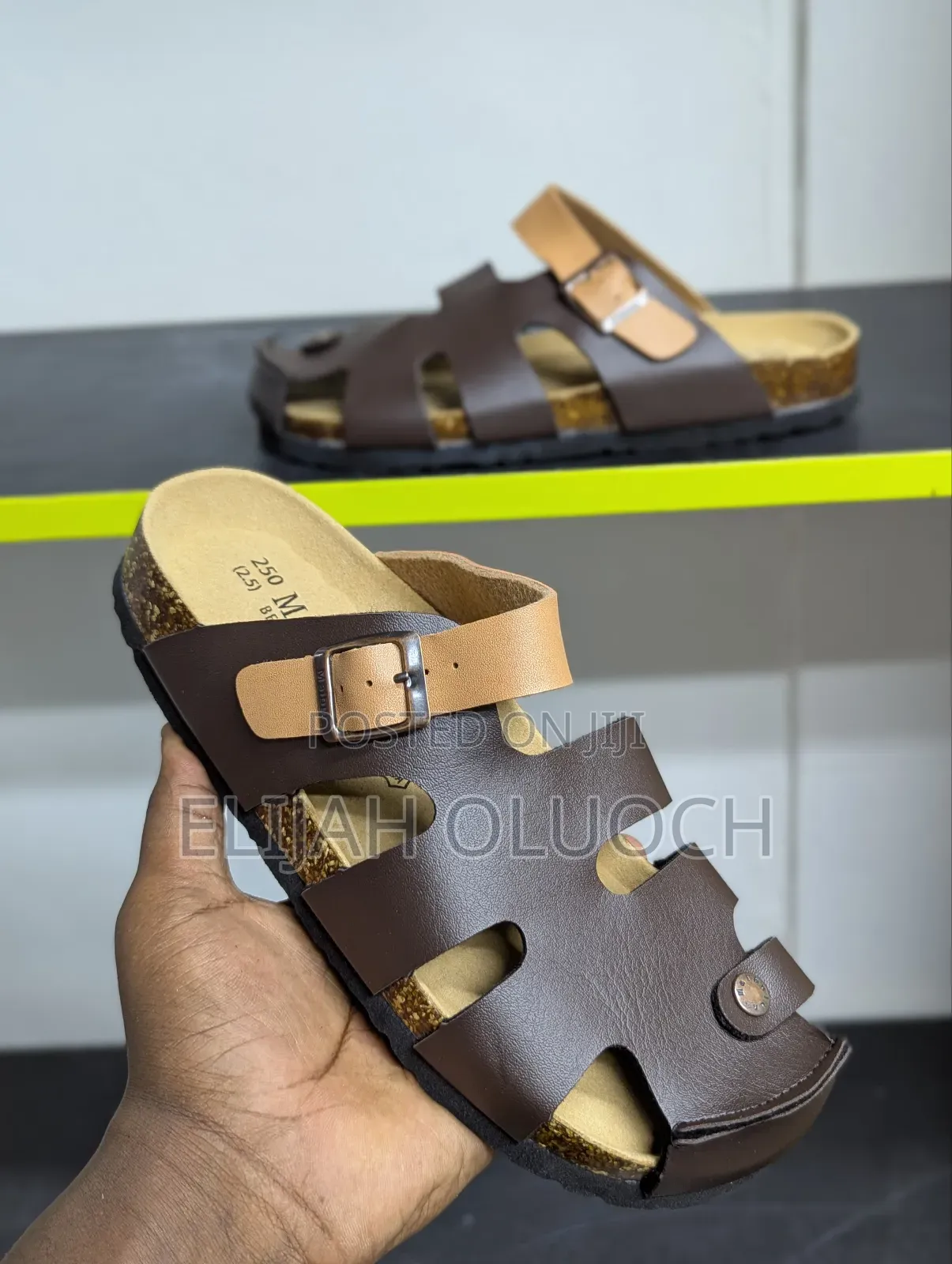 Pure Leather Birkenstock Open Sandals
