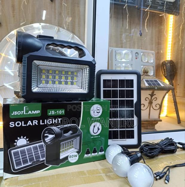 Solar Lights Kit/ Solar Lights With 3 Bulb Kits
