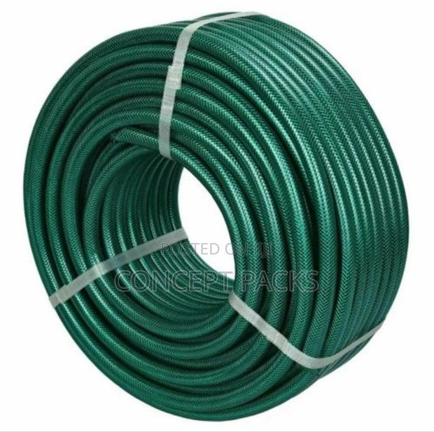 1/2 Inch X 30 Metres Premium Green Braided Garden Hose Pipe