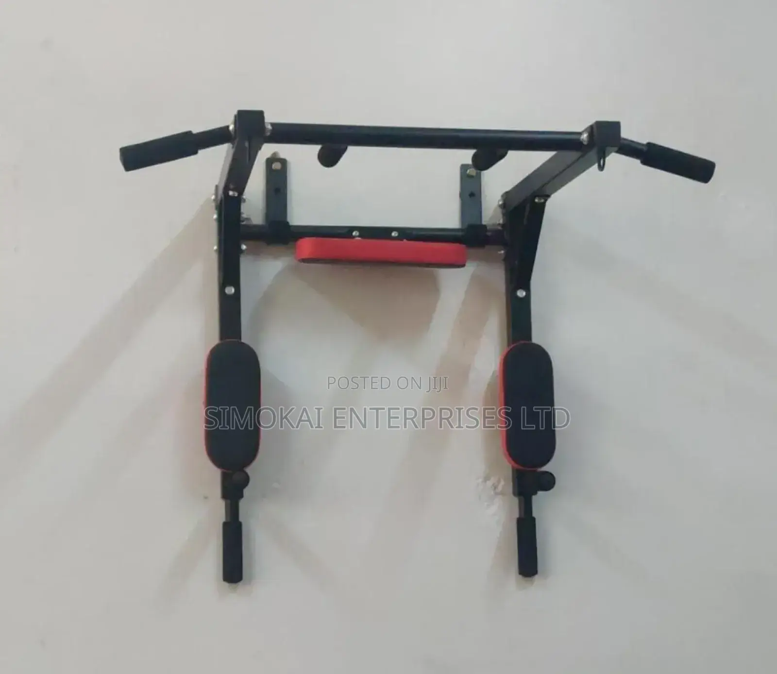 2 In 1 Wall Mounting Pull Up Bar Chin Up Bar Dip Station