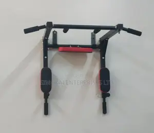 2 In 1 Wall Mounting Pull Up Bar Chin Up Bar Dip Station