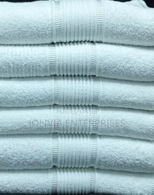 White Cotton Towels... Medium Size