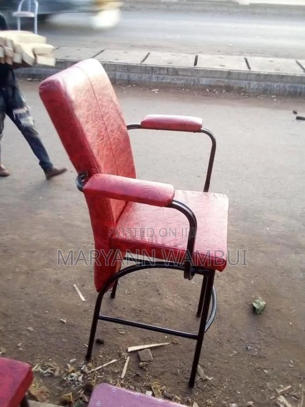 High Stool Chair With Arms