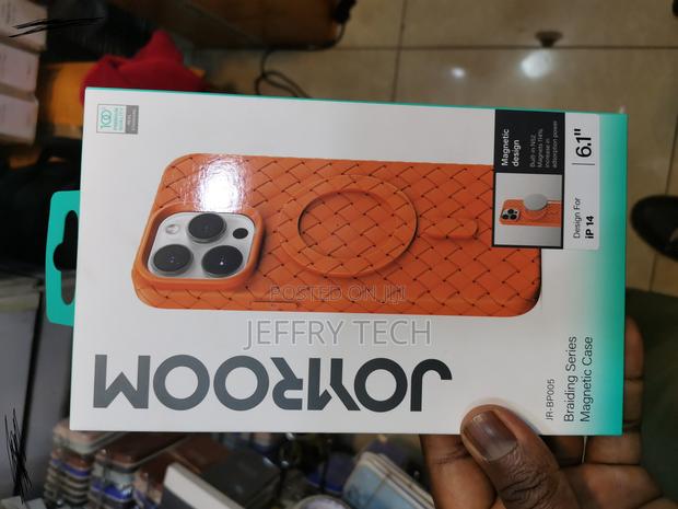 Magsafe Heat Dissipation Woven Pattern Case for iPhone 14 - thumbnail 3