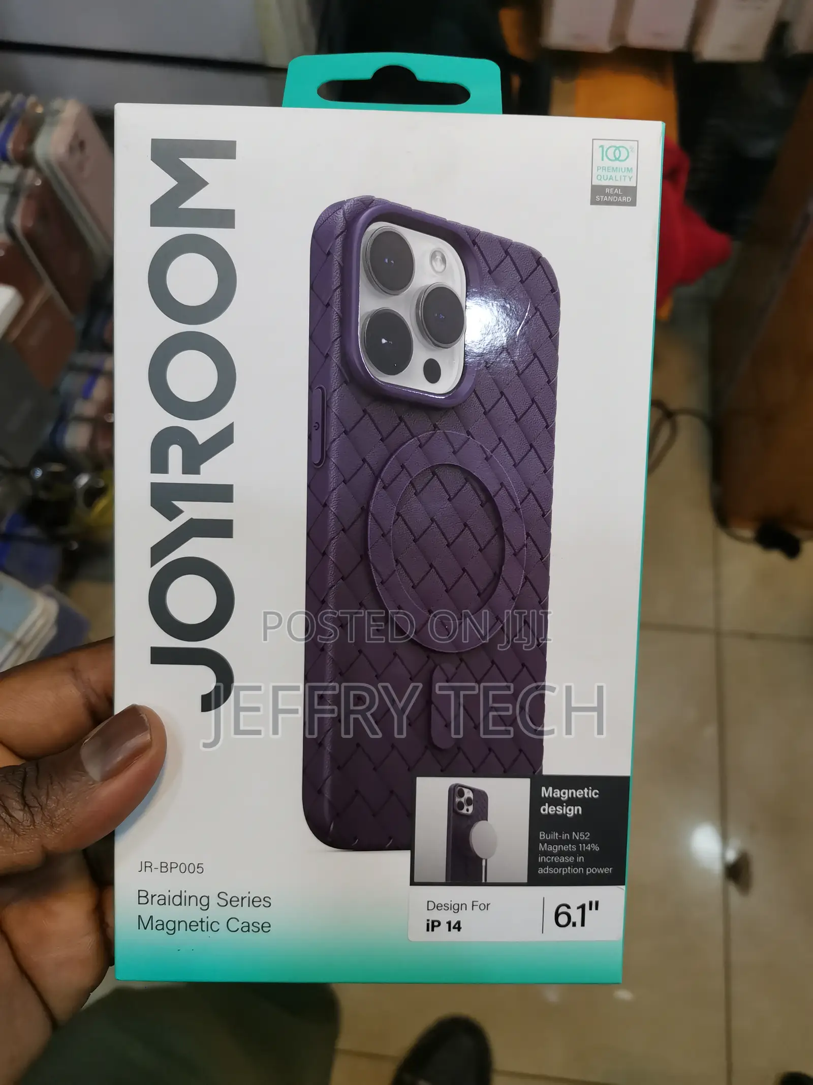 Joyroom Braiding Series iPhone 15 Pro Max 6.7 Inches Magneti