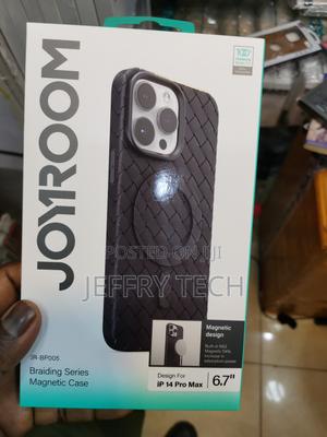 Joyroom Jr-Bp005 Braided Magnetic Case iPhone 14 Pro Max - thumbnail 2