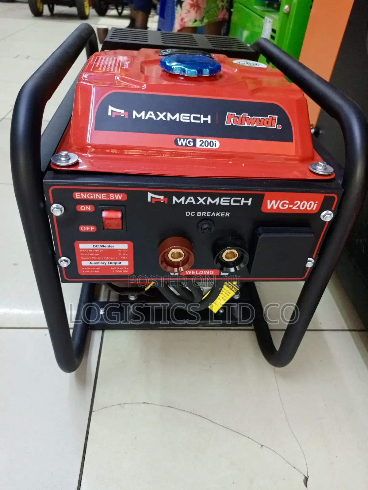 Maxmech 120a Petrol Welding Generator