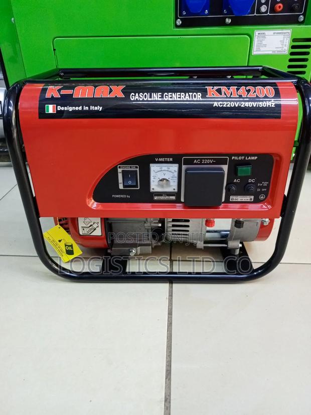K-Max Km4200 1.2kva Gasoline Generator - main view