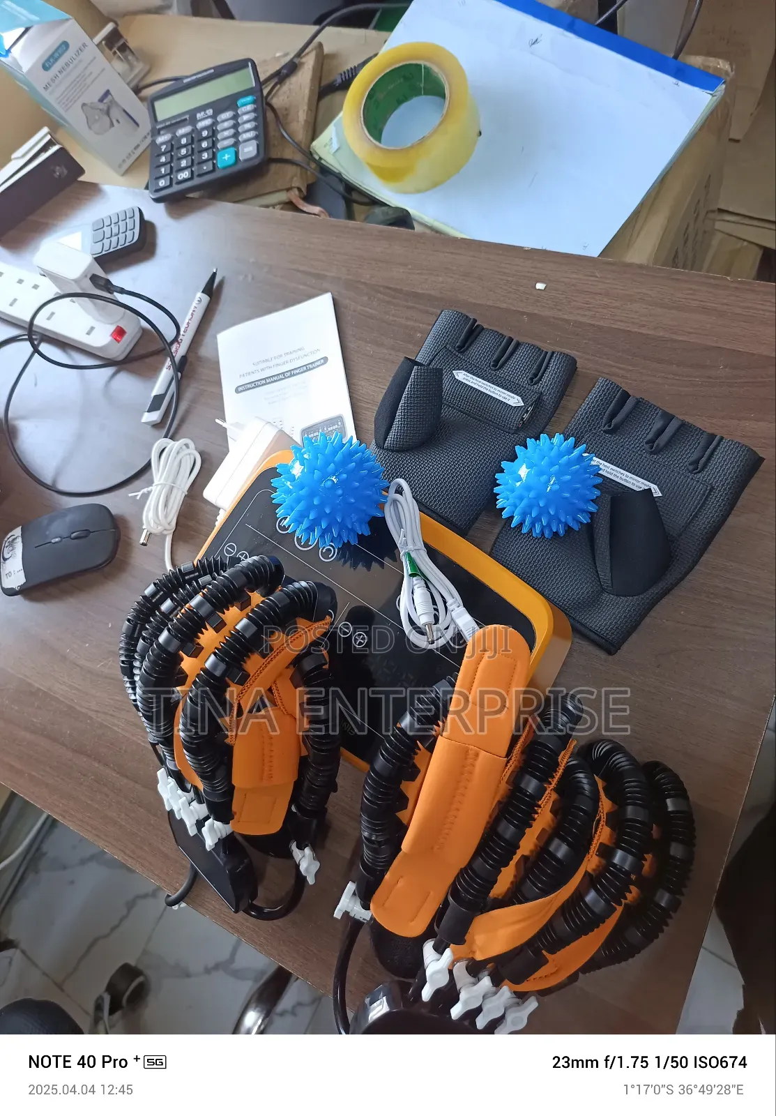 Double Rehabilitation Gloves