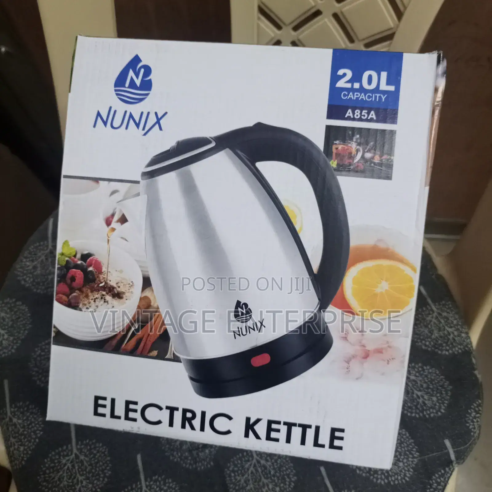 Stainless Steel Nunix Kettle 2l