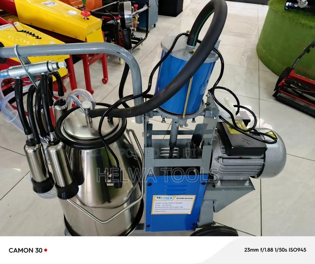 Electric Single Cylinder Milking Machine - main view